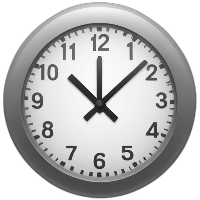 clock emoji