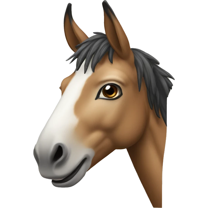 Caballo burro emoji