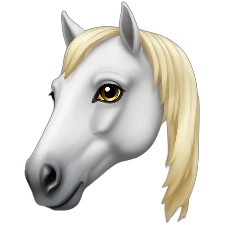 Horse-elegant-mix emoji