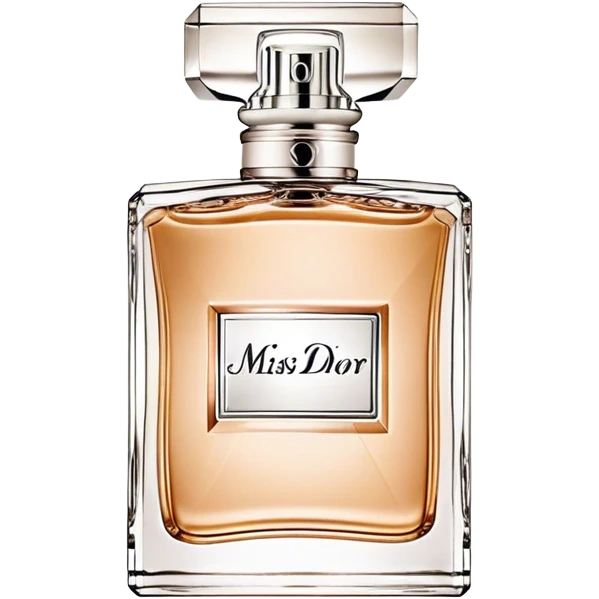 Dior miss dior eau de parfum, squares bottle,beige emoji
