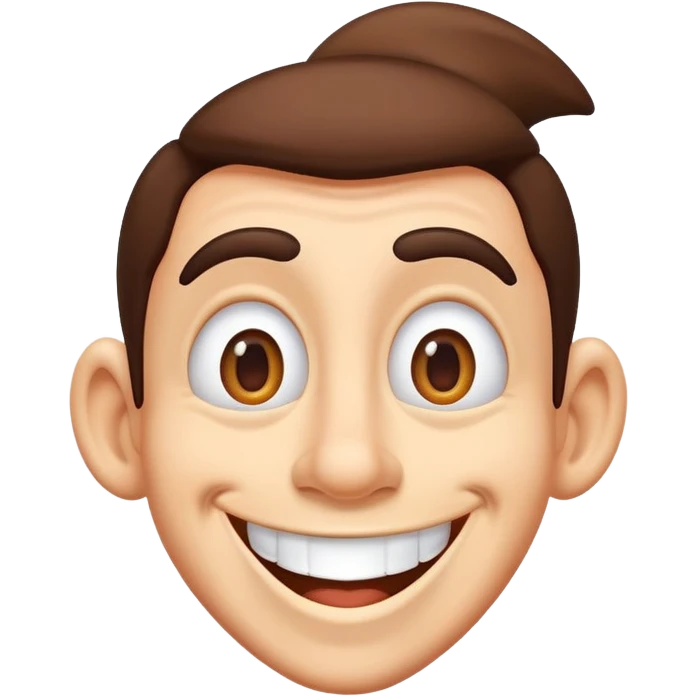 Goofy character emoji