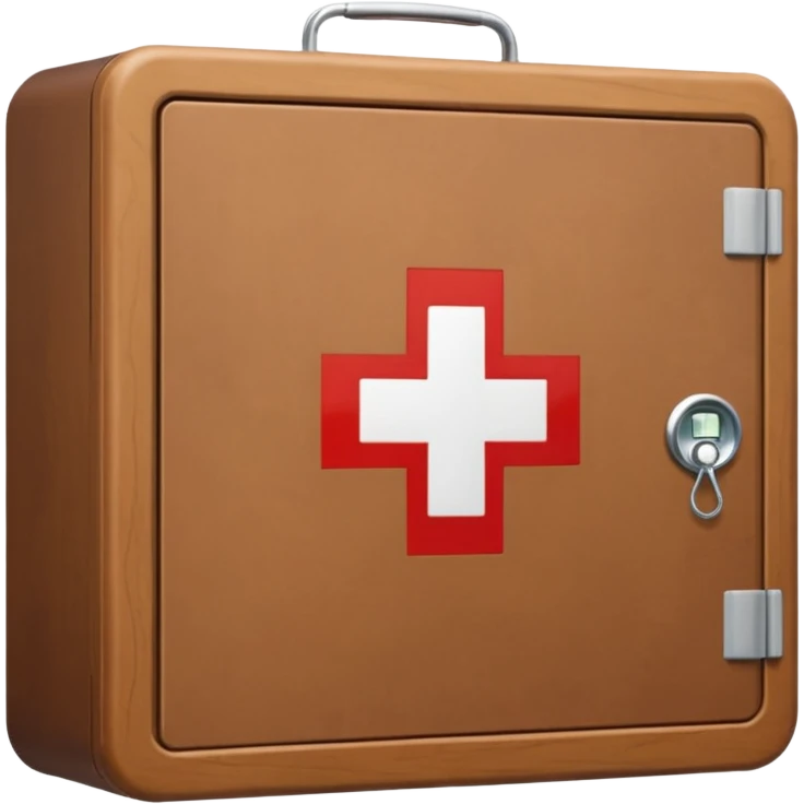 brown first aid cabinet emoji