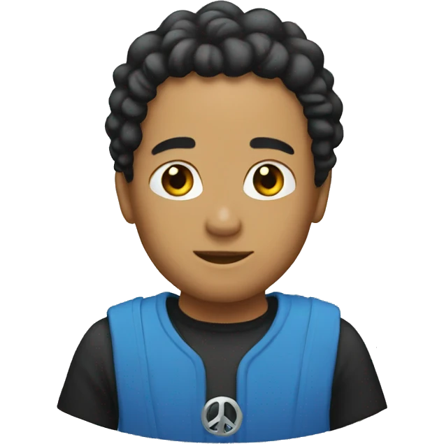 One peace emoji