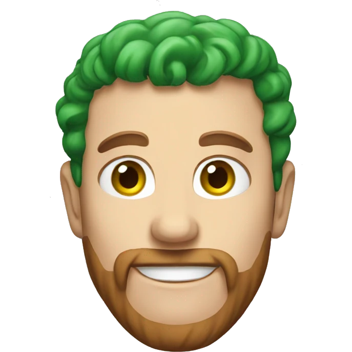 Irish guy happy emoji