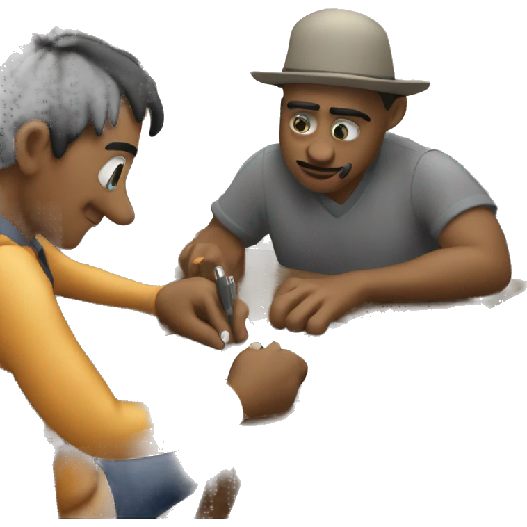 pepo using a ledger to sign a bitcoin transaction emoji