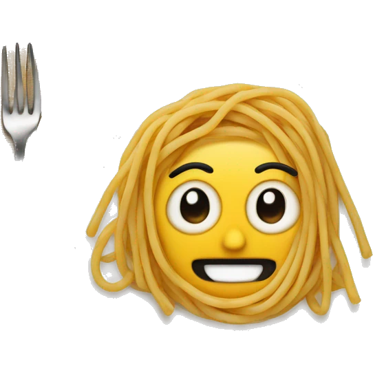 spegetti on a plate emoji