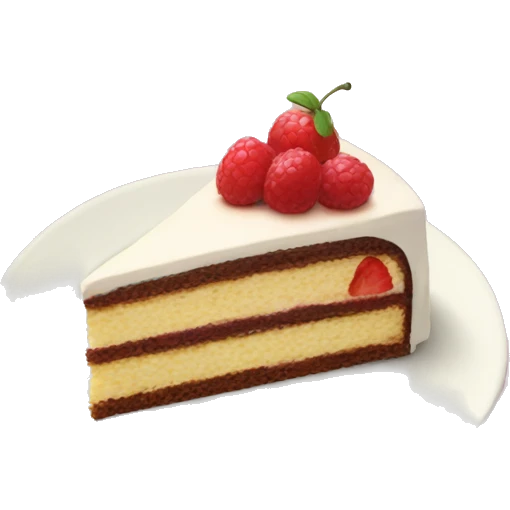 slice of cake emoji
