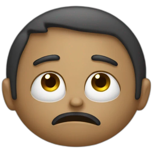Bored in meeting emoji