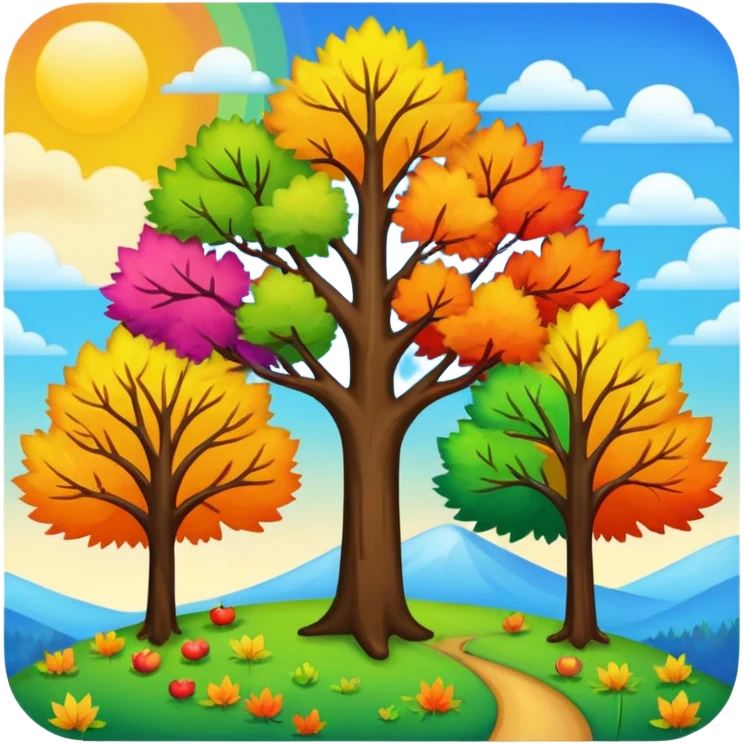 il cambio delle stagioni emoji