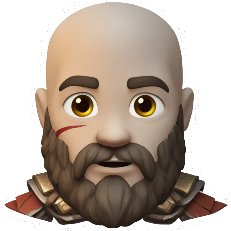 kratos from god of war 2018 emoji