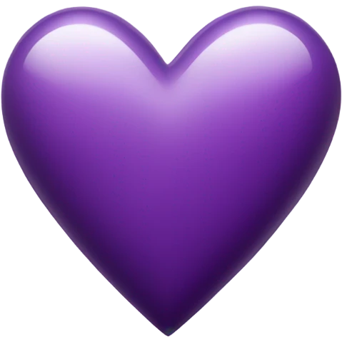 purple heart  emoji