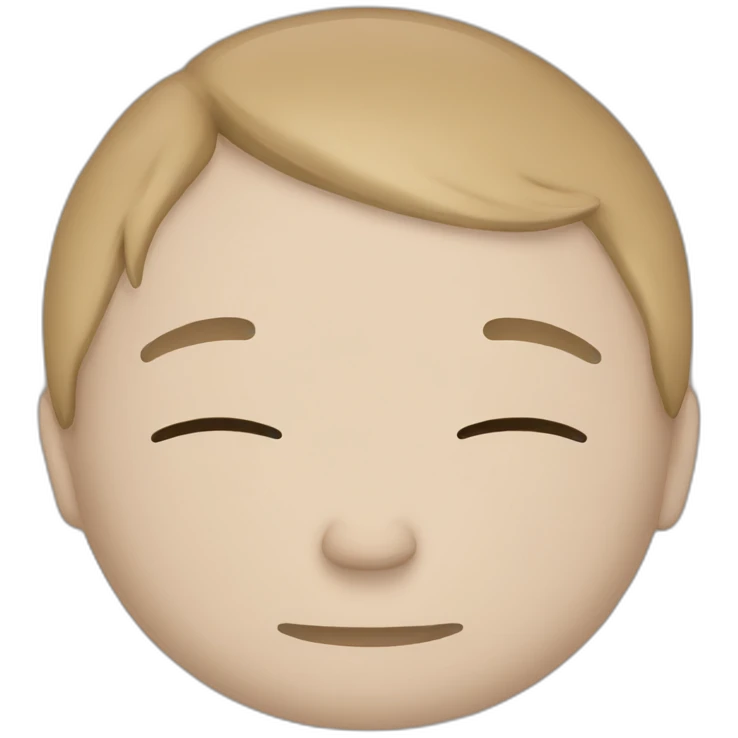 sleeping emoji