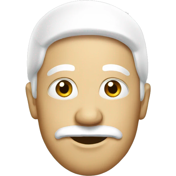 White merry Christmas  emoji