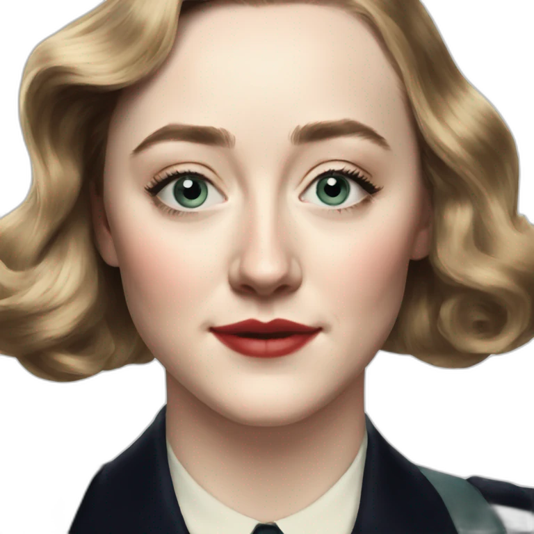 saoirse ronan 1940s emoji