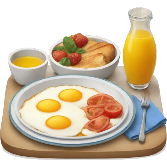 Mediterranean breakfast  emoji