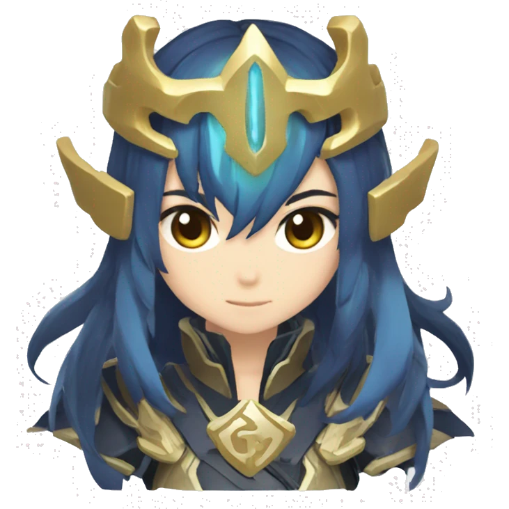Symbole électro de genshin impact emoji