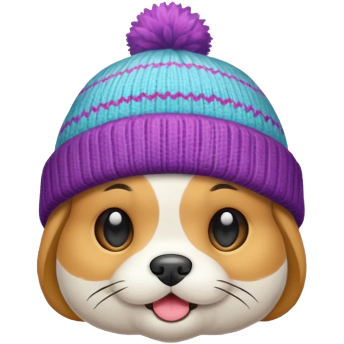 Winter Beanie Pet emoji