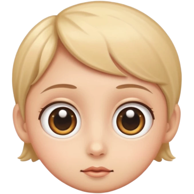 Big eyes emoji
