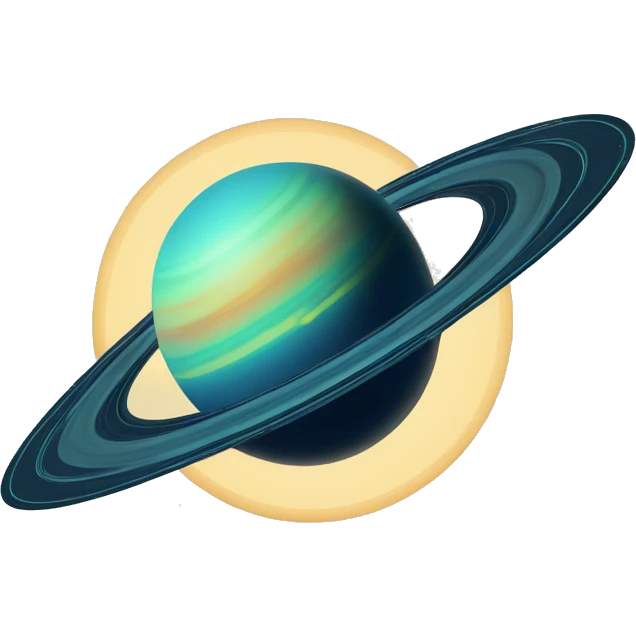 Vintage Planets in motion comet streak orbit motion blur emoji