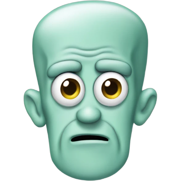 Squidward emoji