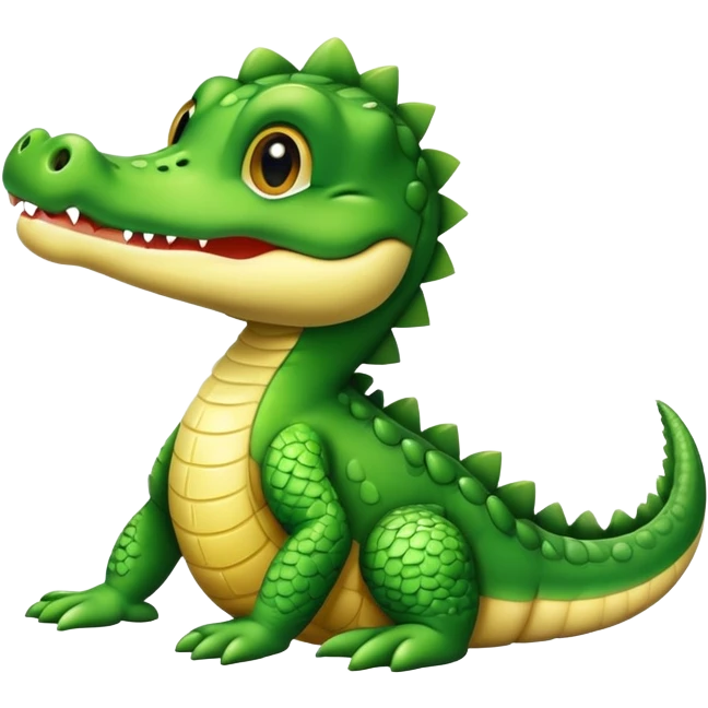 cocodrilo bebe emoji