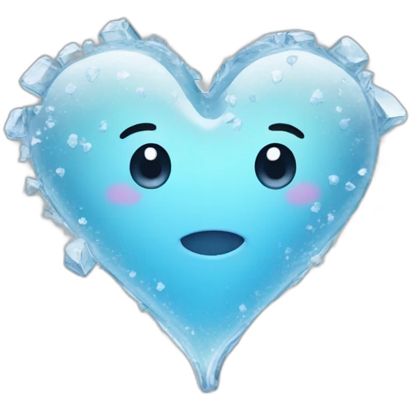 iced heart emoji