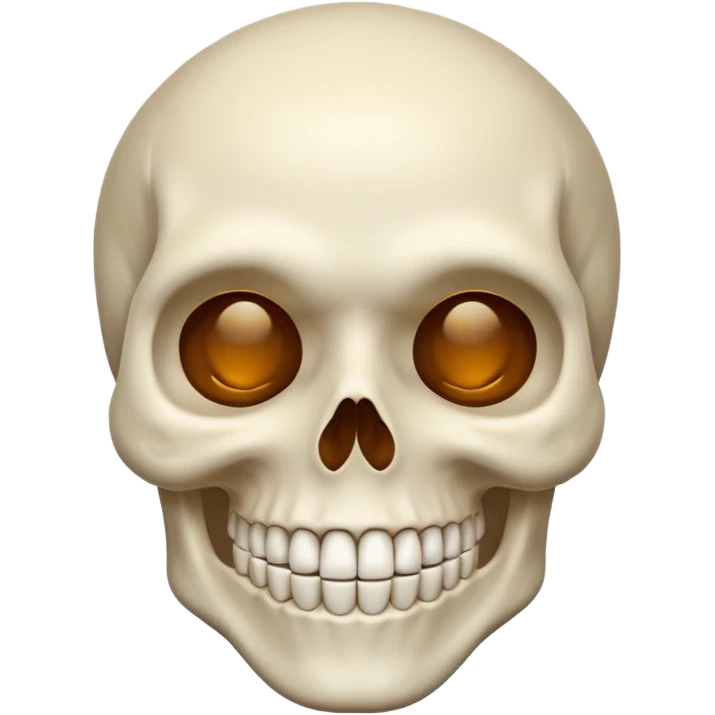 Skull face emoji