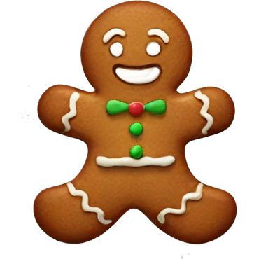 Gingerbread emoji