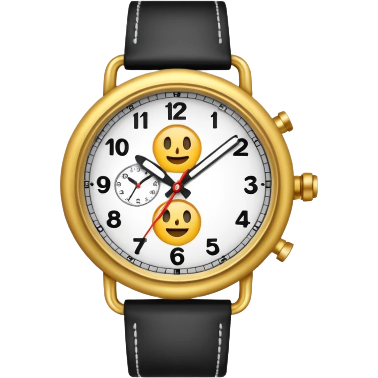 analog watch emoji