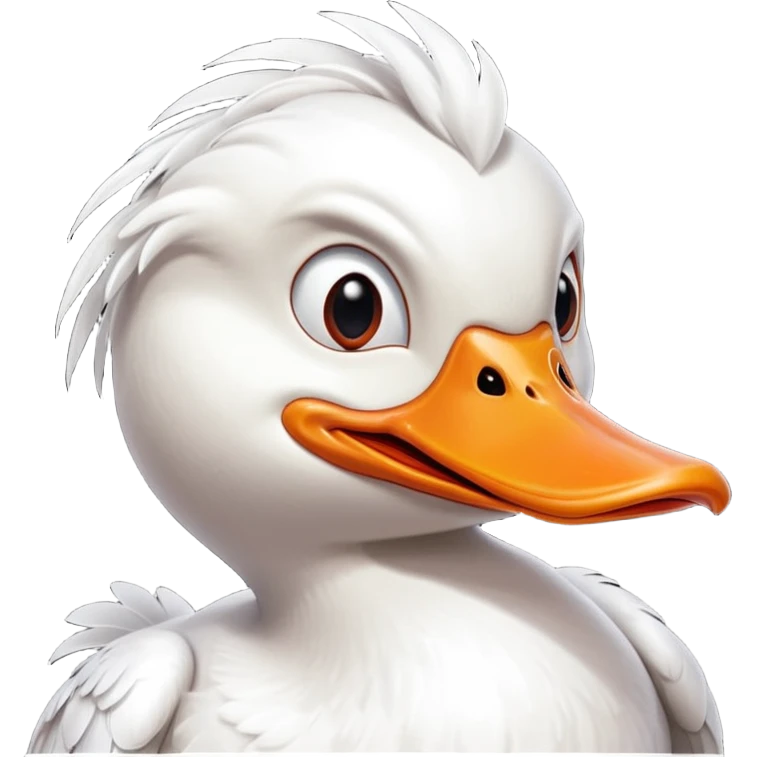 Ferocious duck  emoji
