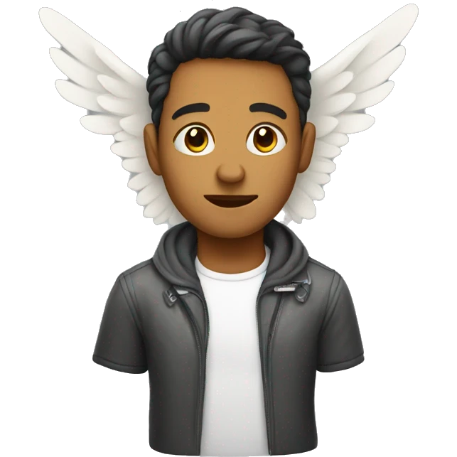Human with wings  emoji