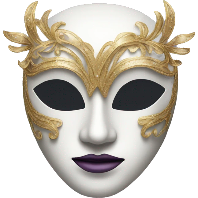 Masquerade mask emoji
