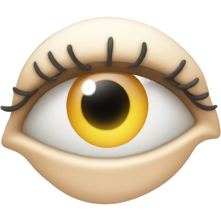 closed eye emoji