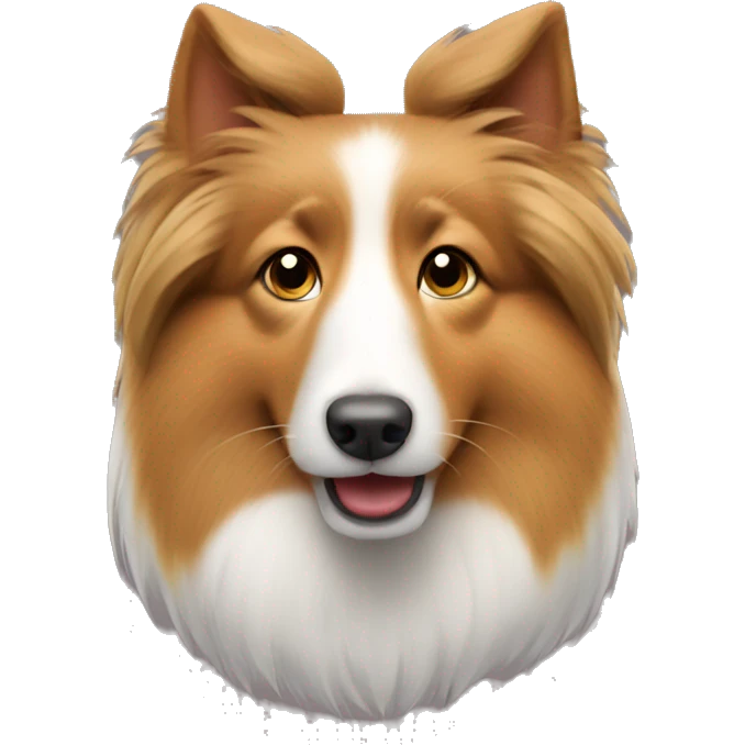 Shetland sheepdog  emoji