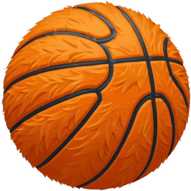 make hairy basketballs emoji