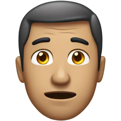 Guy saying no  emoji