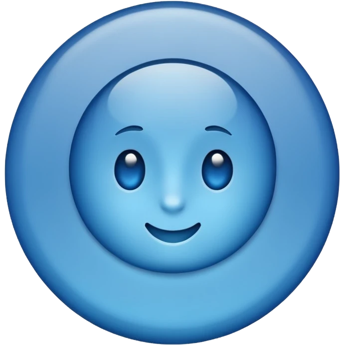 Blue tick  emoji