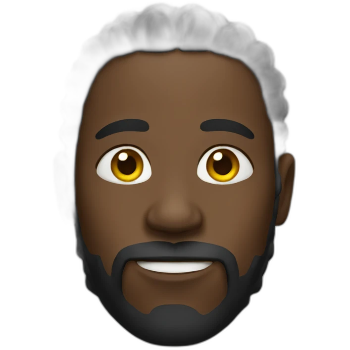 black man with dread emoji