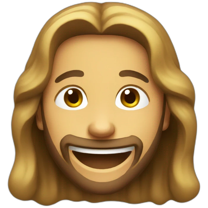 jesus laughing emoji