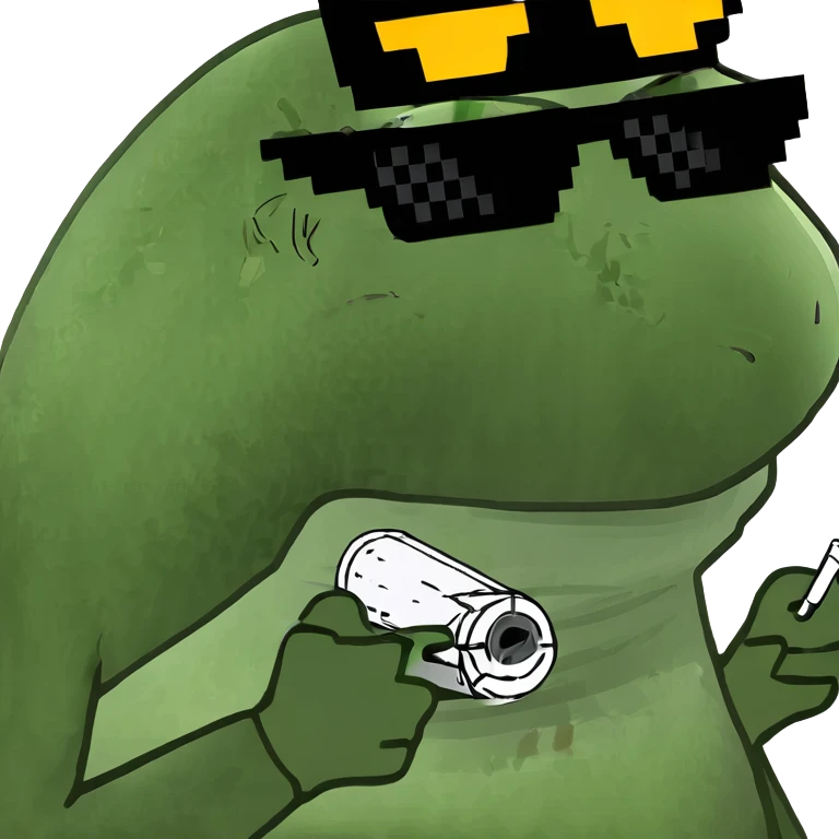 Rolling weed in a joint emoji