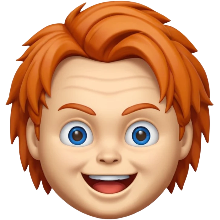 Un emojin de chuky emoji