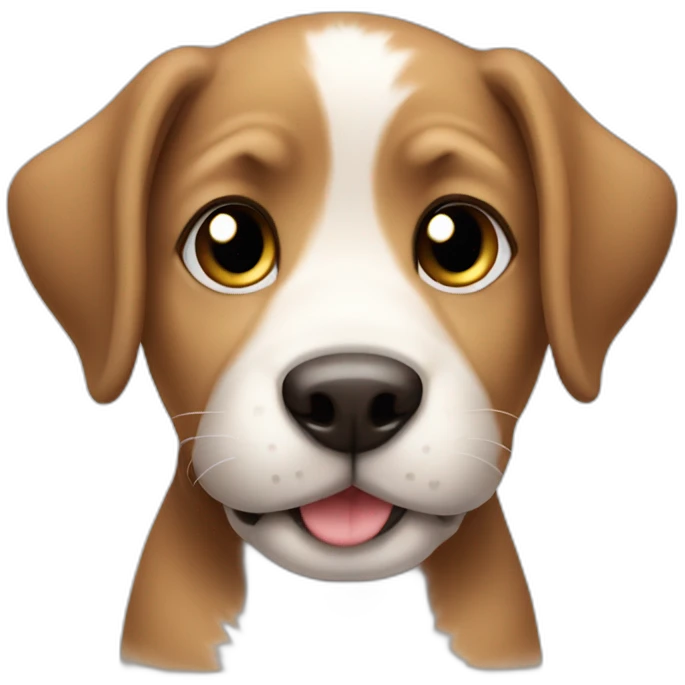 cute puppy emoji