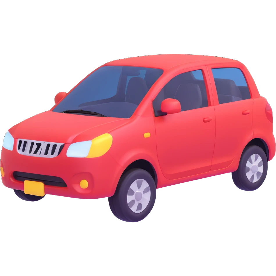 LiXiang L9 car, 3D style emoji