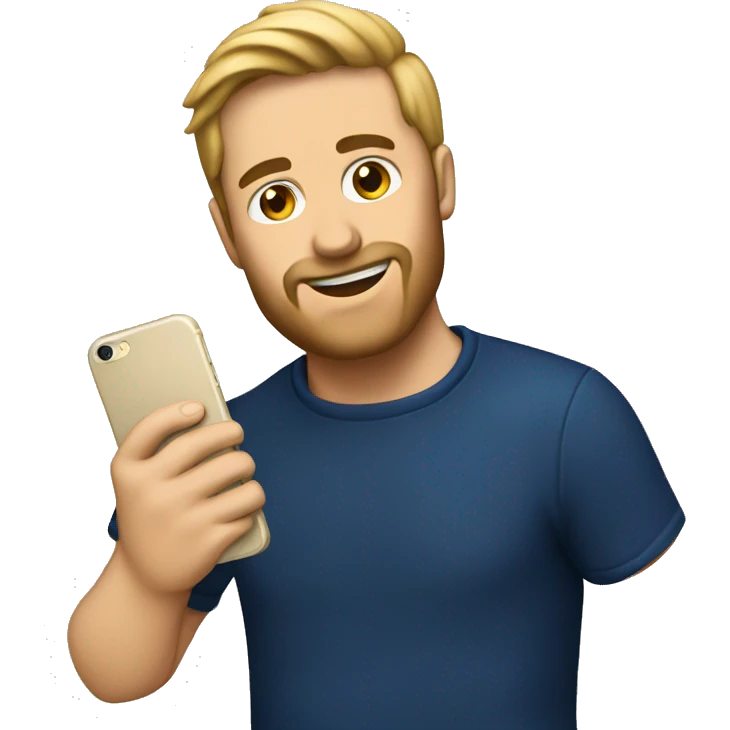 Midnight blue iphone 16 emoji