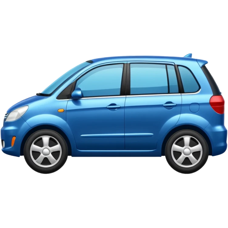 carro familiar de lado  emoji