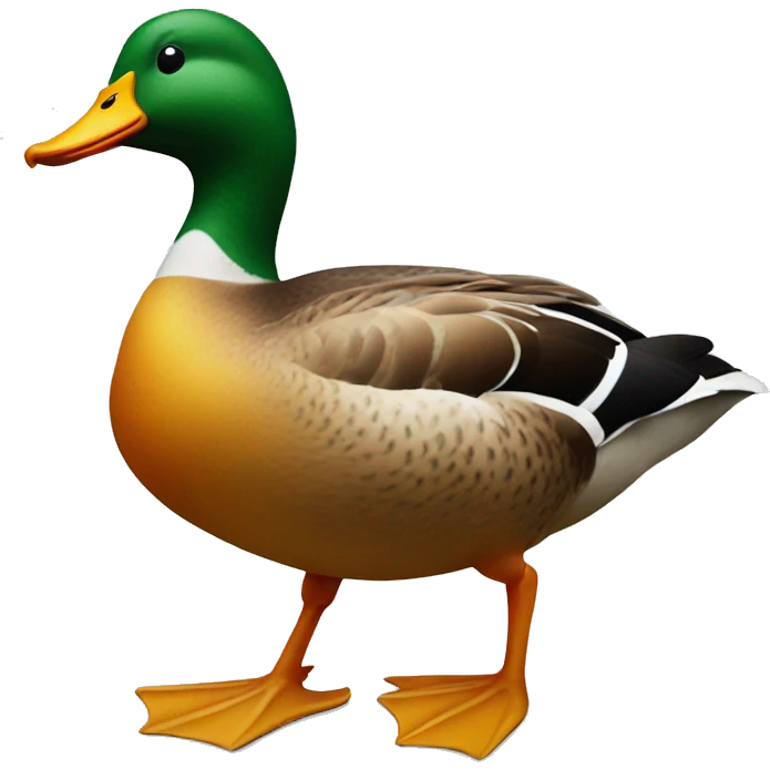 duck heat quacking emoji