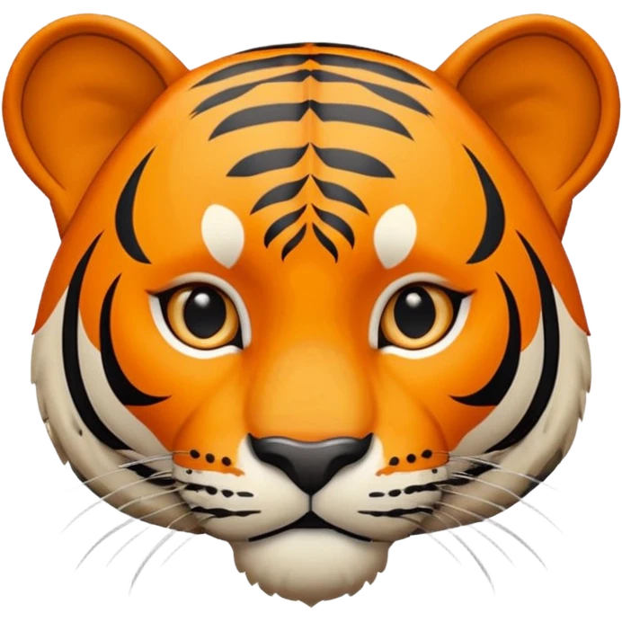 Quiero un tigre mezclado con la bandera cubana. Porque no apodan el tiger y soy de cuba emoji