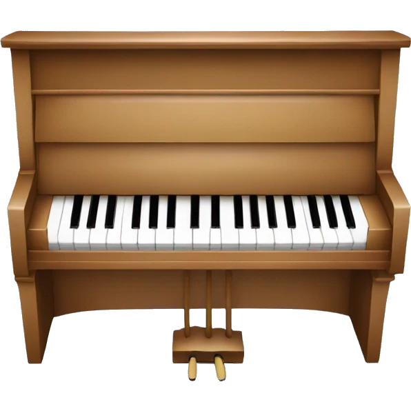 PIANO WITH MUSIC NOTES emoji
