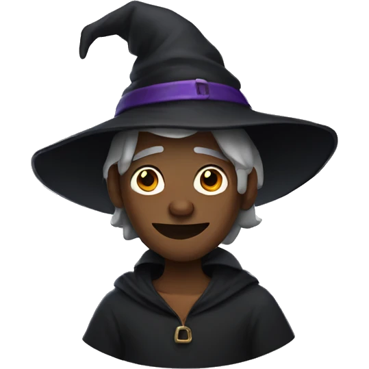 Male witch emoji