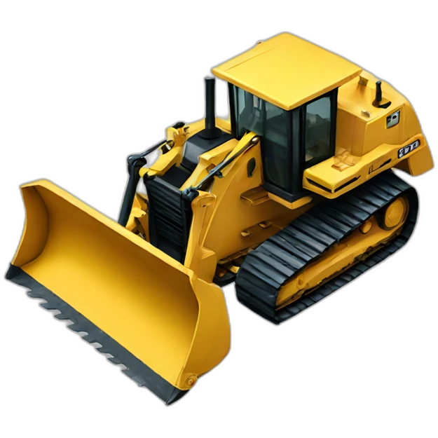 Bulldozer emoji